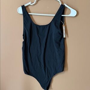 Soft smoothing seamless thong bodysuit